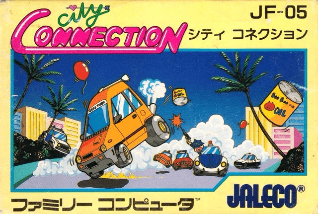 Vegas Connection box art for Famicom